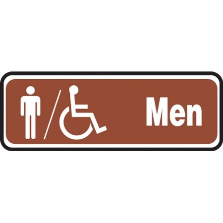 RESTROOM SIGNS 3 X 10 ACCUSHIELD MRST557XP